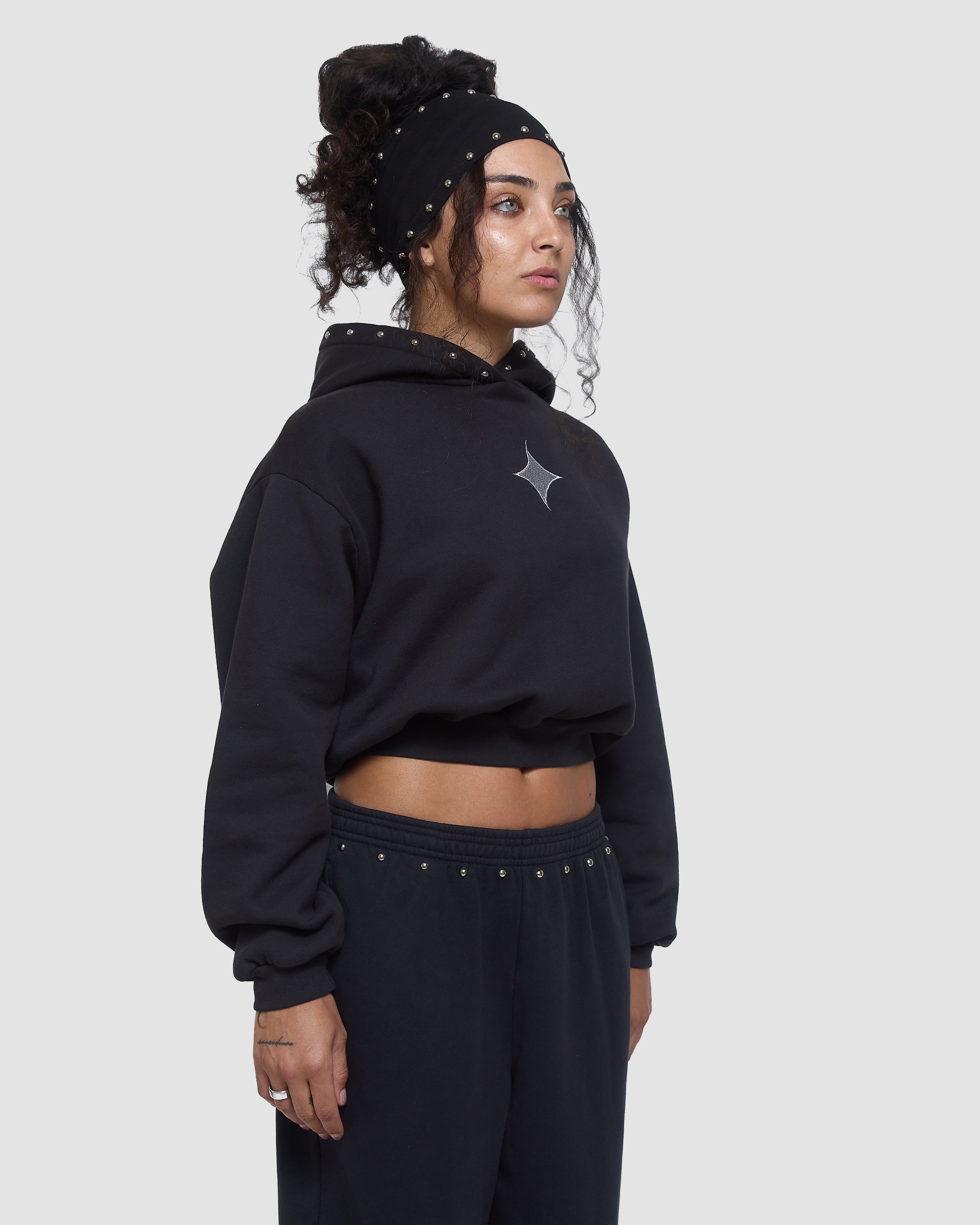 Halo Cropped Hoodie – Madison Jewelinski